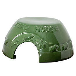 Produktbild von Antikas Futterstation Krötenhaus aus Keramik Grün