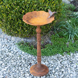 Produktbild von Antikas Futterstation Vogeltränke mit Kolibri aus Eisen