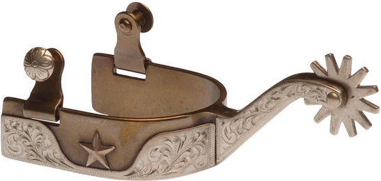 Produktbild von Antiker Westernreitsporn Pool's