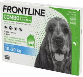 Produktbild von Antiparasit für Hunde Frontline de 10/20 kg Combo Spot On (x6)