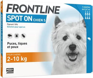 Produktbild von Antiparasit für Hunde Frontline de 2/10 kg Spot On (x6)