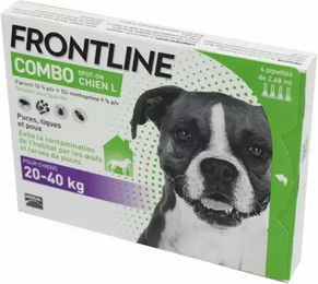 Produktbild von Antiparasit für Hunde Frontline de 20/40 kg Combo Spot On (x6)