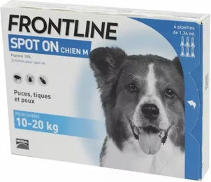 Produktbild von Antiparasit für Hunde Frontline de10/20 kg Spot On (x6)