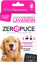 Produktbild von Antiparasit für Hunde Héry Pipet G Lavand (x6)
