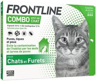 Produktbild von Antiparasit für Katzen Frontline Combo (x6)