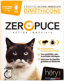 Produktbild von Antiparasit für Katzen Héry Pipet ZP (x5)