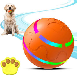 Produktbild von ANYSUN Tier-Intelligenzspielzeug Hundespielzeug bewegender Ball, Moving & jumping Ball, interaktives Hundespielzeug mit Fernbedienung Spielball für mittelgroße und große Hunde,wiederaufladbarer