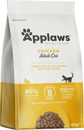 Produktbild von Applaws Adult Huhn Katzentrockenfutter - 400 g