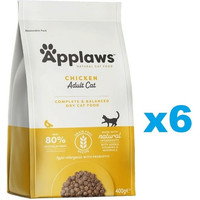 Produktbild von APPLAWS Cat Adult Huhn Trockenfutter - 6 x 400 g