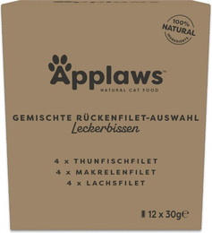 Produktbild von Applaws Cat Loin Multipack - 12 x 30 g