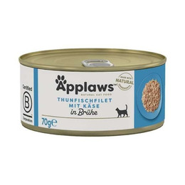 Produktbild von Applaws Cat Thunfischfilets und Käse - 24 x 156 g