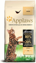 Produktbild von Applaws Huhn Katzentrockenfutter Sparpaket 2 x 2 Kilogramm