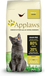 Produktbild von Applaws Huhn Senior Katzentrockenfutter - 2 x 2 kg