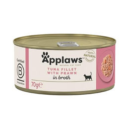 Applaws Katzen Nassfutter Thunfischfilet & Garnele 24 x 70g – Bild 1 von 7