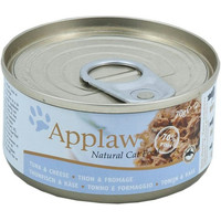 Produktbild von Applaws Katzennassfutter Thunfisch & Käse - 48 x 70 g