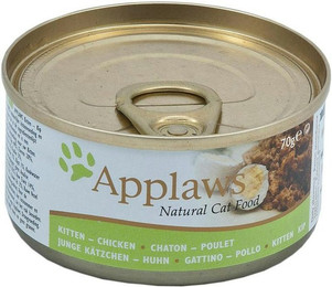 Produktbild von Applaws Kitten 70g Katzennassfutter 24 x 70 Gramm Hühnchen