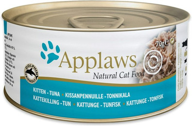 Produktbild von Applaws Kitten 70g Katzennassfutter Sparpaket 48 x 70 Gramm Thunfisch