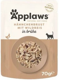 Applaws Nassfutter Katze Adult Hühnerbrust und Wild Reis - 24 x 70 g – Bild 1 von 3