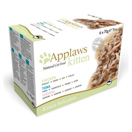 Produktbild von Applaws Nassfutter Kitten Multipack - 6 x 70 g