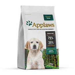 Produktbild von Applaws Natural Trockenfutter Huhn für Welpen kleine/medium Rassen - 7,5 kg