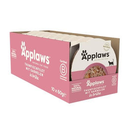 Applaws Pots Katzenfutter - Schälchen - Tuna Fillet & Prawn - 10 x 60 g – Bild 1 von 7