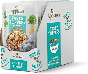 Produktbild von Applaws Premium Natural Nassfutter für Hunde getreidefreier Fisch mit Gemüse in Brühe - 12 x 85 g