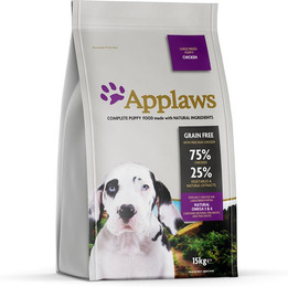 Produktbild von Applaws Puppy Huhn Große Rassen - 2 x 15 kg