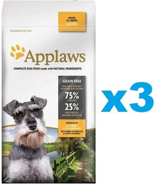 Produktbild von APPLAWS Senior All Breeds Chicken - 3 x 2 kg