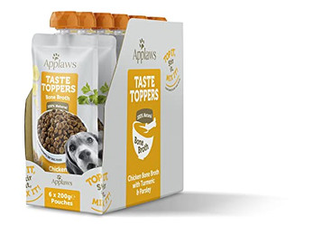Produktbild von Applaws Taste Toppers Hühnerbrühe Hundefutter Topper - 6 x 200 ml