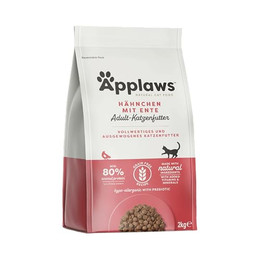 Produktbild von Applaws Trockenfutter Huhn & Ente für Katzen - 2 kg