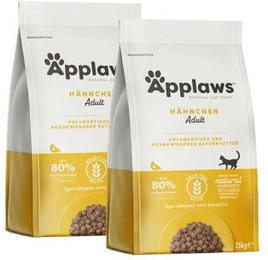 Produktbild von Applaws Trockenfutter Katze Adult Huhn - 2 x 7,5 kg