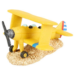 Produktbild von Aqua Della Aquariendekoration Flugzeug Doppeldecker