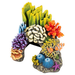 Produktbild von Aqua Della Aquariendekoration Korallenhöhle Ecke, Größe: L