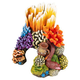 Produktbild von Aqua Della Aquariendekoration Korallenhöhle Ecke, Größe: M