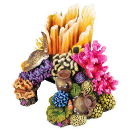 Produktbild von Aqua Della Aquariendekoration Korallenhöhle gerade, Größe: L