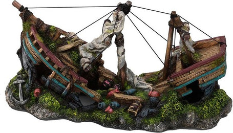 Produktbild von Aqua Della Aquariumdekoration 3-Mastiges Schiff