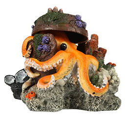 Produktbild von Aqua Della Aquariumdekoration Bayon Buddha aus Polyesterharz