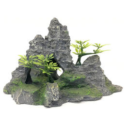 Aqua Della Aquariumdekoration Torbrücke mit Pflanzen – Bild 1 von 4