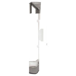 Produktbild von Aqua Della Futterrohr schwarz/transparent