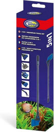 AQUA NOVA Aquariendeko Reinigungsset Aquarium 4/5-in-1 Scheibenreiniger Fischnetz Kiesrechen, (Reinigungsset / Multi-Tool) – Bild 1 von 5