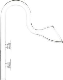 Produktbild von Aqua Rebell Glass Lily Pipe OF2 13 mm