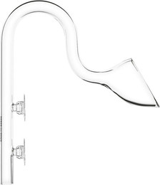 Produktbild von Aqua Rebell - Glass Lily Pipe OF3 - 13 Milimeter