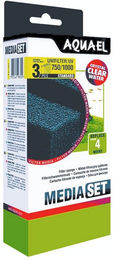 Produktbild von Aquael Aquariumfilter Filterschwamm, für Uni Filter 750 /1000 (3 Stück)