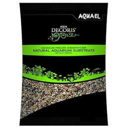 Produktbild von AQUAEL Bodengrund natural bunt 1,4 - 2 mm (10 kg)