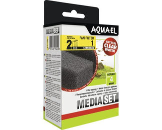 Produktbild von AquaEL Filterschwamm FAN 1 Plus 2 Stück