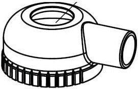 Produktbild von AQUAEL Kuppel für Filter 3 Plus