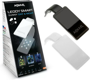 Produktbild von AQUAEL Leddy Smart 4,8W Sunny Day & Night schwarze LED-Aquariumleuchte
