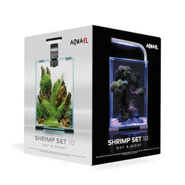 Produktbild von Aquael Shrimp Set Day & Night 10 - weiß