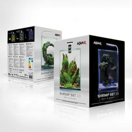 Produktbild von AQUAEL Shrimp Set Day & Night 30 weiß