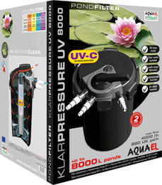 Produktbild von Aquael Teichfilter KLARPRESSURE UV 8000 - 1 Stk